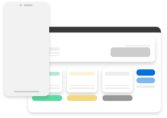 payment option selection on desktop and mobile